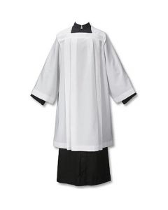 Plain Box Pleated Clergy Surplice