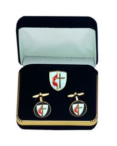 United Methodist Church Cufflinks Gift Set