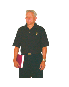 Men's Deacon Polo Shirt with Deacon Cross