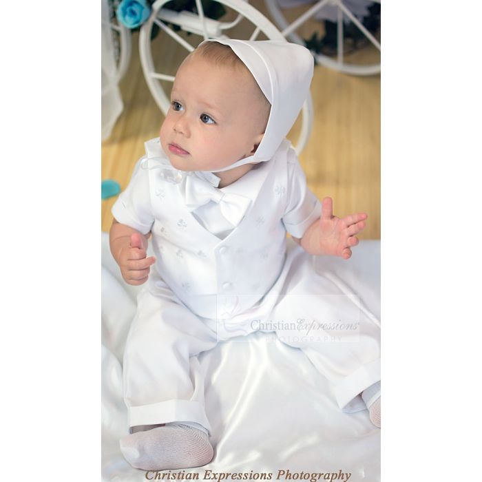 greek orthodox baby boy baptism outfit