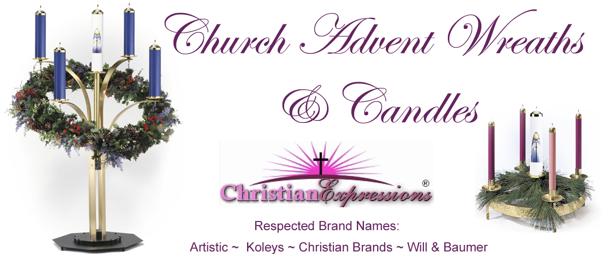 Church ADVENT WREATH Stand